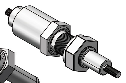 E-Beam 12 kV Baseplate Feedthrough view 2