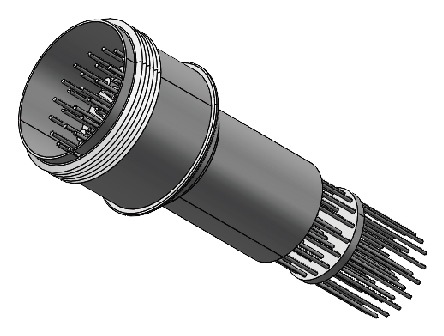 MS2468 Circular Connector Feedthrough
