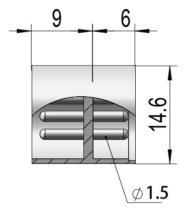 USB 2.0 Feedthrough