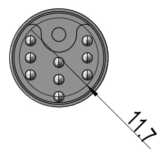 SUB-C Type Feedthrough