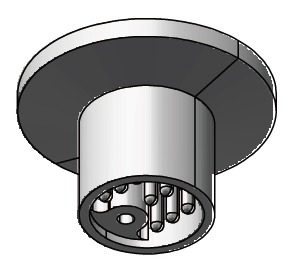 SUB-C Type Feedthrough view 2