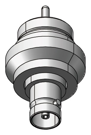 MHV-02 Coaxial Feedthrough view 2