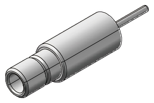 N-Type Coaxial Feedthrough view 2