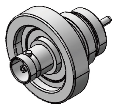 SHV-10-1 Coaxial Feedthrough view 2